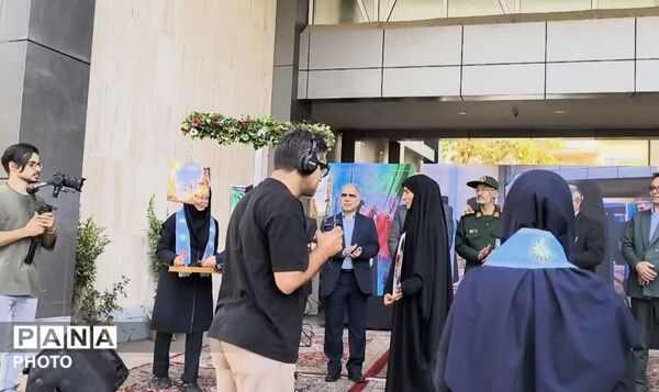 نواختن زنگ مهر در مدرسه سعدی ناحیه سه مشهد
