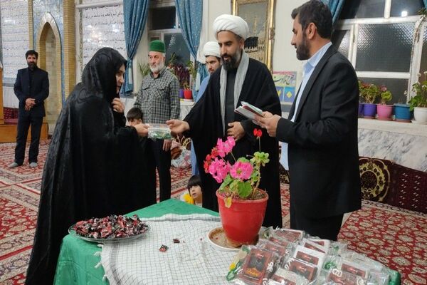 اختتامیه اعتکاف دانش‌آموزی در مسجد جامع شهر بار نیشابور