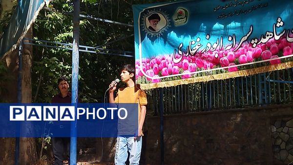 اولین صبحگاه پایه دهمی دبیرستان شاهد ابوذر غفاری نیشابور 