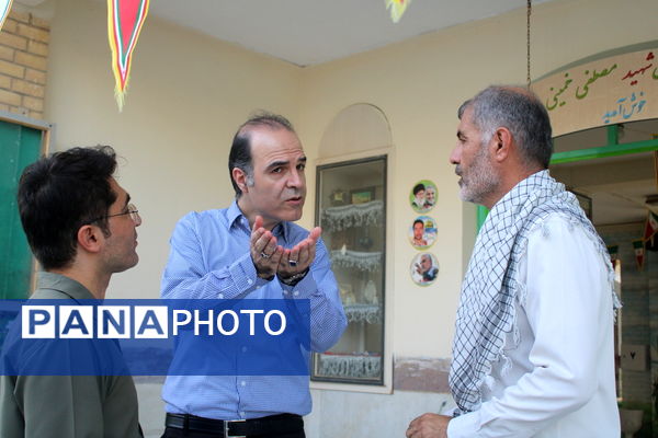 زنگ آغاز نصرالله در مدارس بوشهر