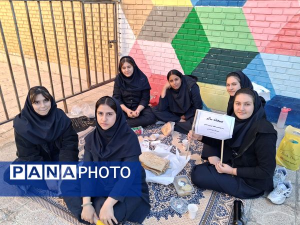 پیشتازان سلامت و نشاط در اردوی دبیرستان شهید مدرس 