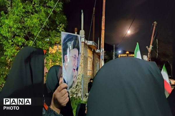هم صدایی مردم شهر بار در حمایت از آرمان ها 