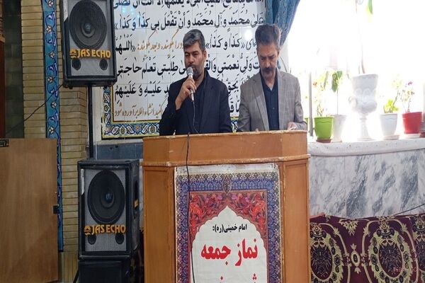 اقامه نماز جمعه در دهه اول ماه محرم در مسجد جامع شهر بار 