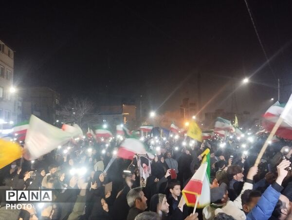 راهپیمایی باشکوه  مردم منطقه سیدی 