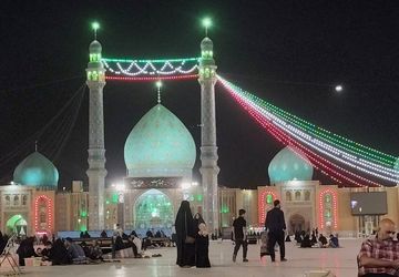 مراسم پر فیض دعای کمیل در مسجد مقدس جمکران