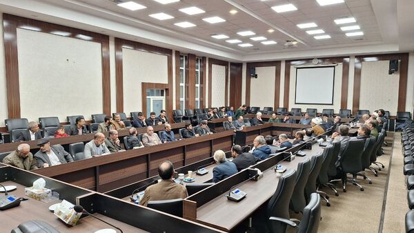 دیدار فرماندار تربت حیدریه با ذاکران عشق و اهل بیت