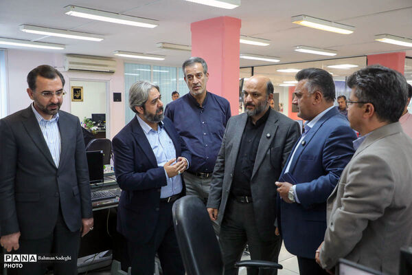 بازدید رئیس سازمان نوسازی، توسعه و تجهیز مدارس کشور از خبرگزاری پانا