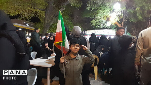 قرار شاهدی‌ها در موکب اداره‌کل آموزش‌وپرورش استان اصفهان