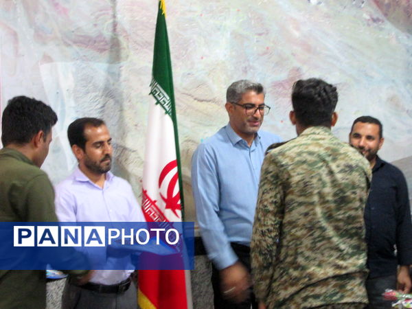 تجلیل از دانش‌آموزان خبرنگار پانای شهرستان بشاگرد 