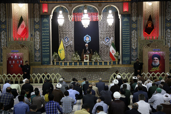 مراسم بزرگداشت شهید «سیدحسن نصرالله» از سوی رهبر معظم انقلاب در قم
