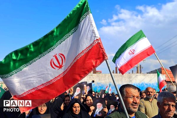 تجمع بزرگ مردمی بیعت با سومین رهبر انقلاب امام آیت‌الله سید مجتبی خامنه‌ای در شهرستان باشت
