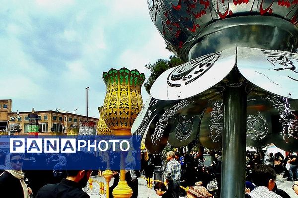 پیاده‌روی پرشور جاماندگان اربعین حسینی در شهرستان ری