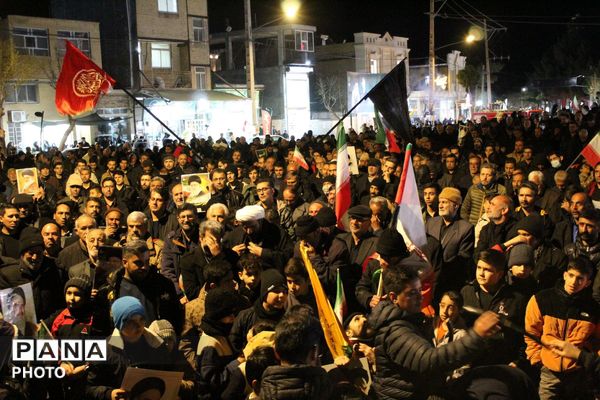 جاجرمی‌ها هم با شور و حضور بی‌نظیر پای این انقلاب ایستاده‌اند