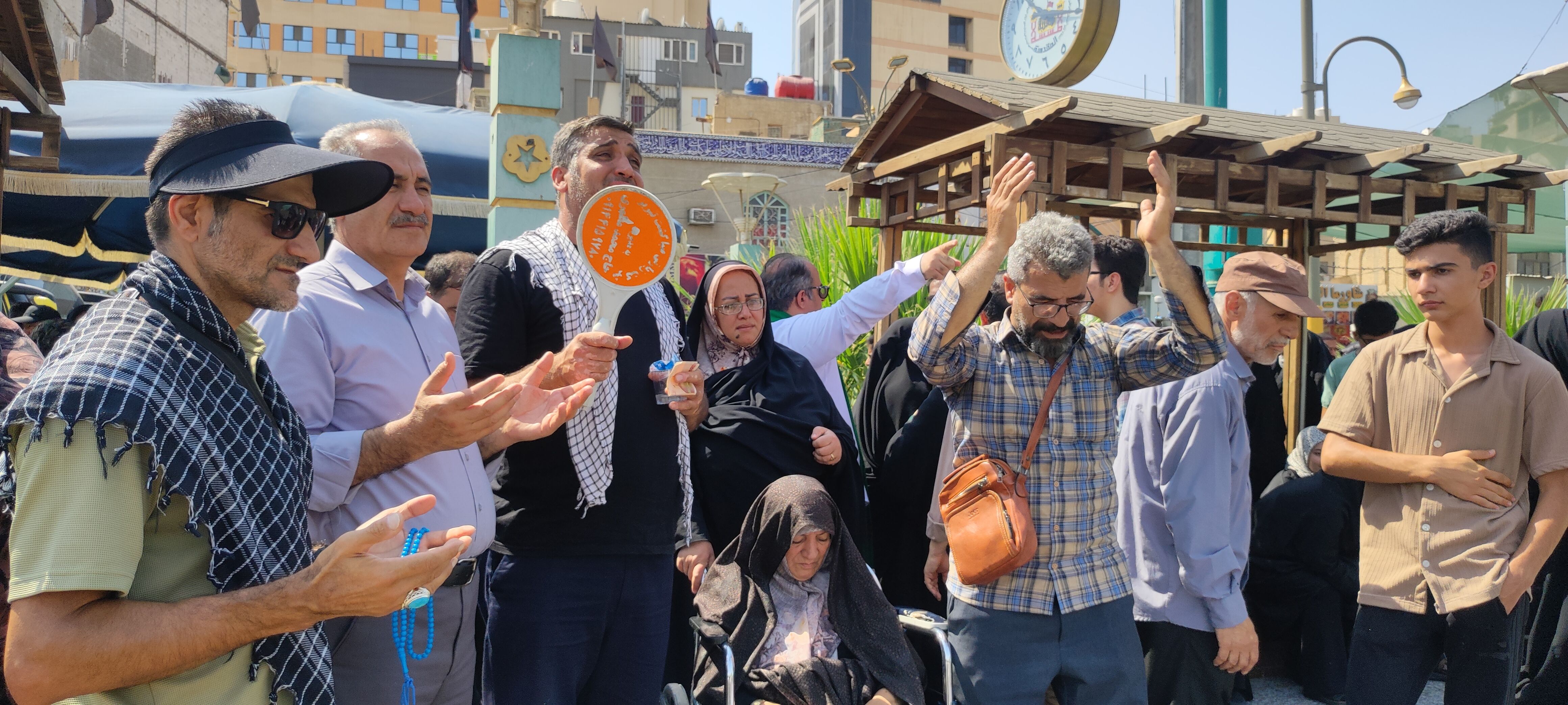 گزارش کوچکترین خبرنگار پانا از حال و هوای کربلای معلا 