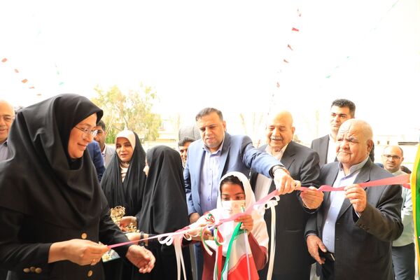 آیین افتتاحیه دبستان دخترانه حضرت مهدی (عج) بندرعباس