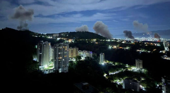 انفجارها در ونزوئلا/ سی‌بی‌اس: دستور حملات توسط ترامپ صادر شده است