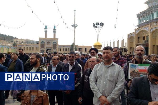 شور انقلابی در پیشوا، همه یکصدا برای ایران در 22 بهمن