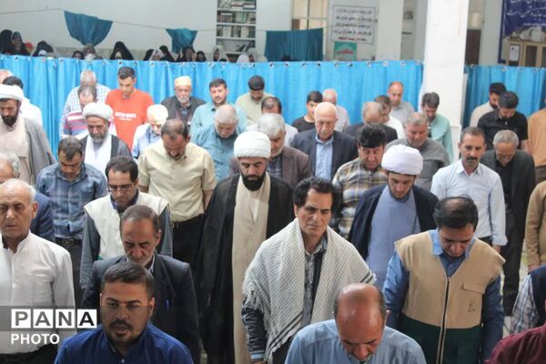نماز جمعه عبادی سیاسی در مسجد جامع آشخانه