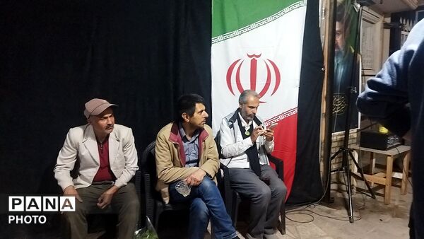 گذری بر موکب فلکه ایران نیشابور در چهل و چهارمین شب از اجتماعات مردمی 