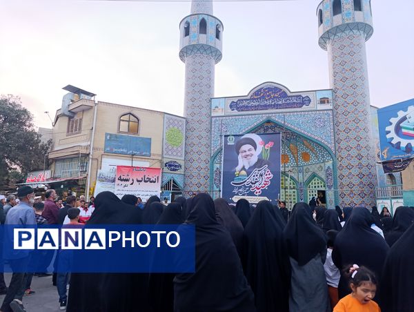 تجمع باشکوه مردم آشخانه در محکومیت اسرائیل و ترور شهید سیدحسن نصرالله 