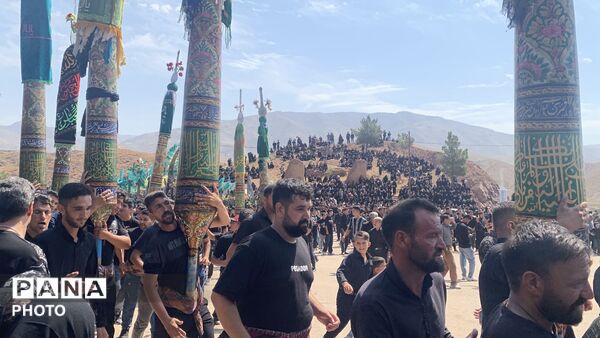 مراسم عاشورای حسینی در شهر خور