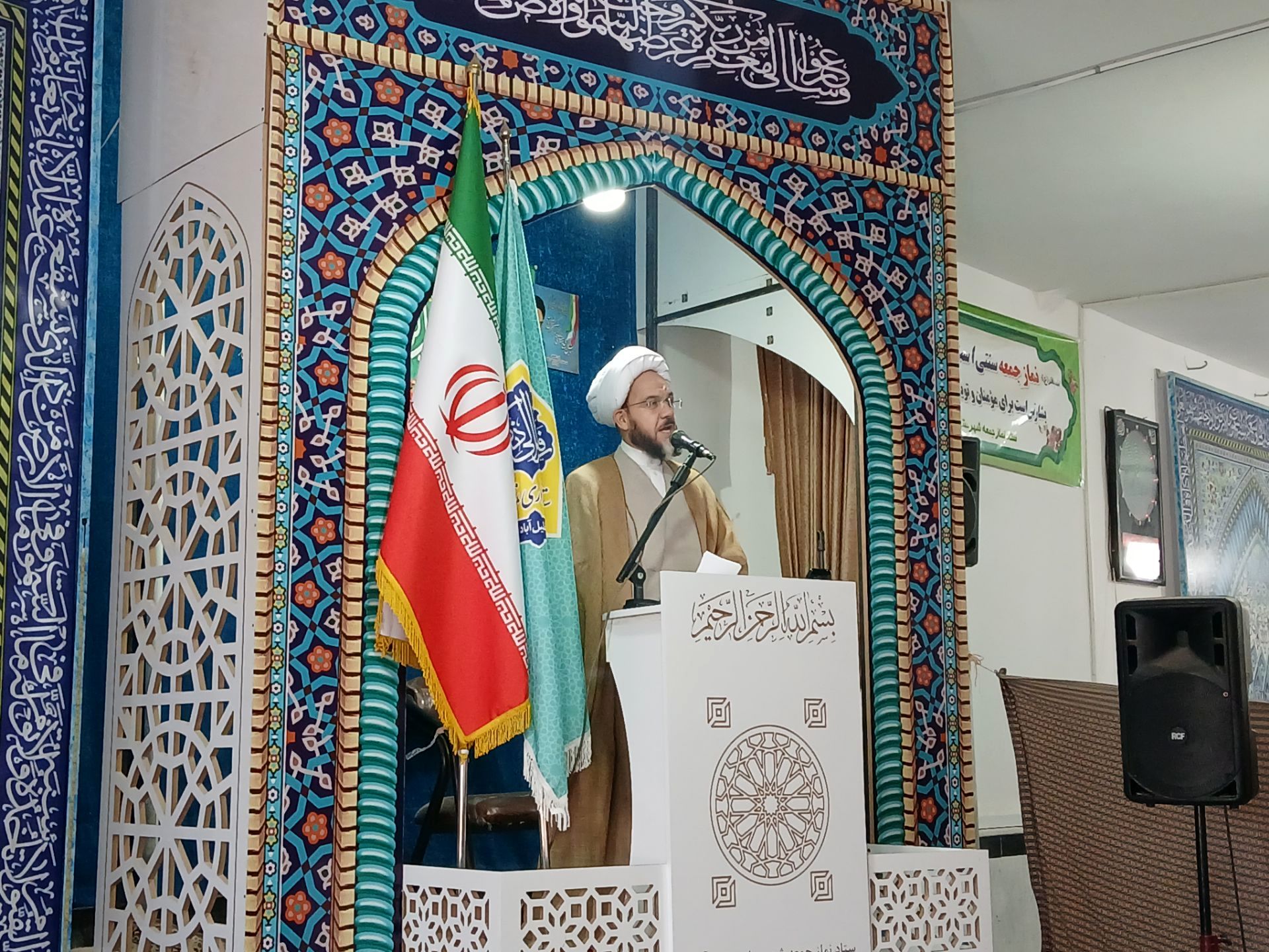 نماز عبادی سیاسی جمعه در شهرستان خلیل آباد 