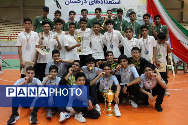 اختتامیه مسابقات فوتسال سمپاد