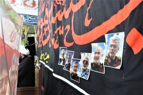 مراسم بزرگداشت چهلم شهید «محمد خاکی» و فرزندش در قم