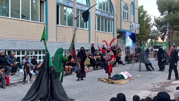 مراسم شبیه خوانی روز عاشورا در نیشابور