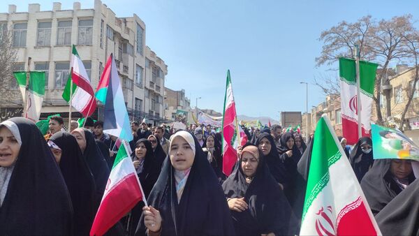 حماسه آفرینی مردم اراک در روز قدس