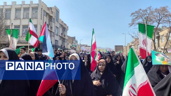 حماسه آفرینی مردم اراک در روز قدس