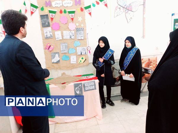 افتتاح مدرسه انقلاب دبیرستان فرزانگان آشخانه