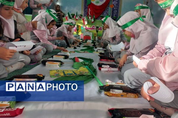 جشن مهدوی کلاس دومی‌های دبستان شهید جواد سرافراز