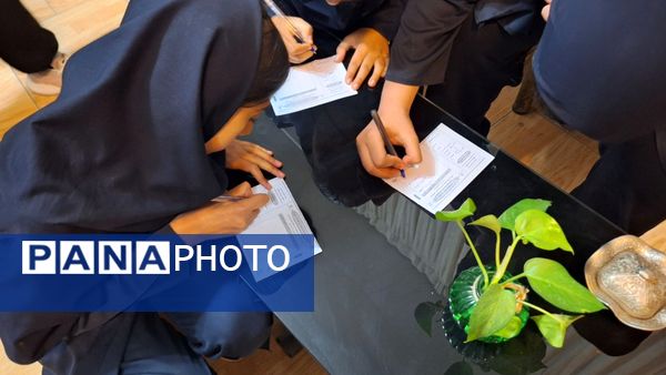 انتخابات شورای دانش‌آموزی در دبیرستان شهید قویدل