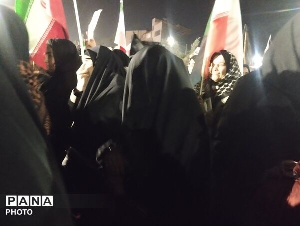 راهپیمایی باشکوه  مردم منطقه سیدی 