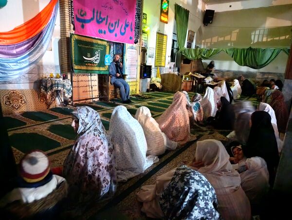 اعتکاف دانش‌آموزی در شهرستان سملقان 