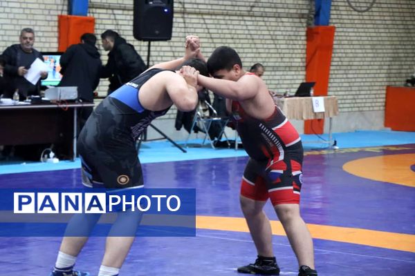 قهرمانی نونهالان و نوجوانان رباط‌کریم در رقابت‌های کشتی