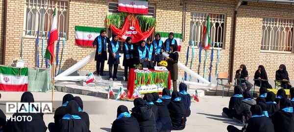 زنگ سپاس مربی در مدرسه حضرت مریم خانلق شیروان