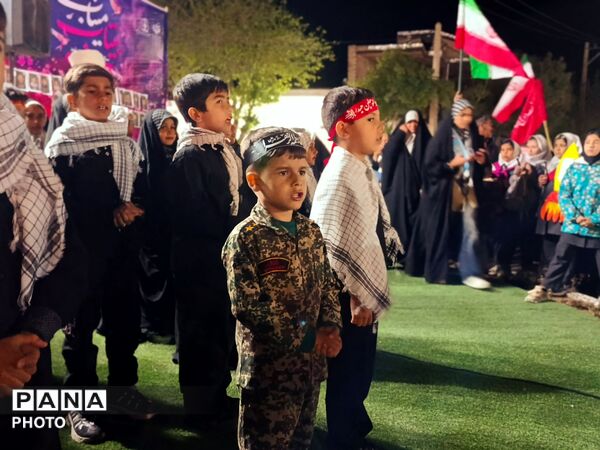 راهپیمایی شهروندان شهرستان مانه 