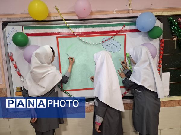 حال و هوای مدارس ملارد در ایام الله دهه فجر و اعیاد شعبانیه 