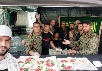 مرز چذابه؛ جایی که گرما در برابر اراده زائران کم می‌آورد