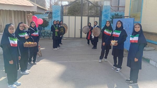 المپیاد ورزشی درون مدرسه‌ای در دبیرستان عطیه
