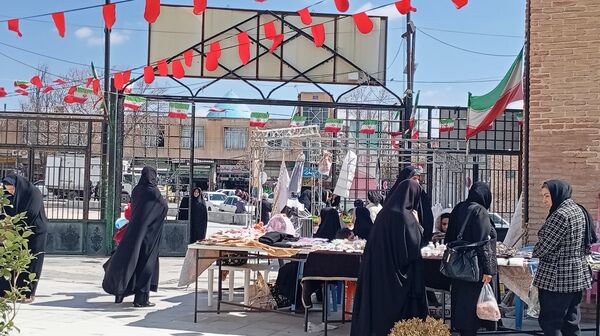 برپایی نمایشگاه هنرهای دستی در آستانه مقدس حلیمه و حکیمه خاتون شهرکرد