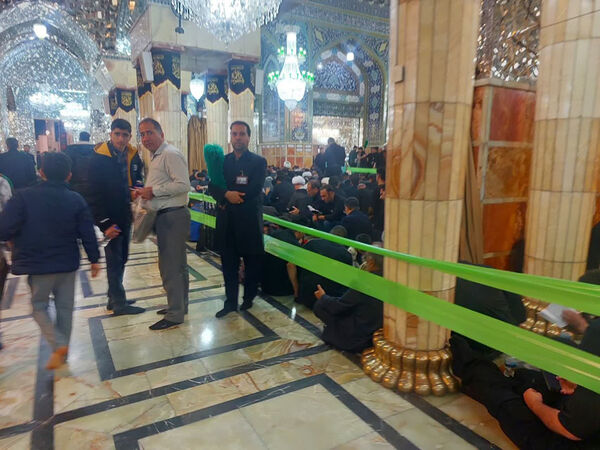 احیای شب بیست و یکم ماه رمضان در حرم حضرت معصومه(س)
