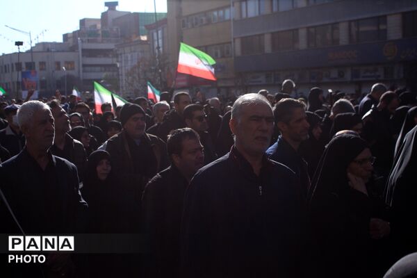 تهران در سوگ رهبر شهید انقلاب