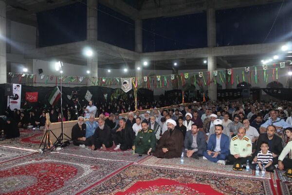 اجلاسیه بزرگ شهدای شهرستان گلوگاه 