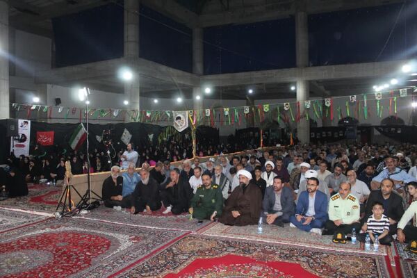 اجلاسیه بزرگ شهدای شهرستان گلوگاه 