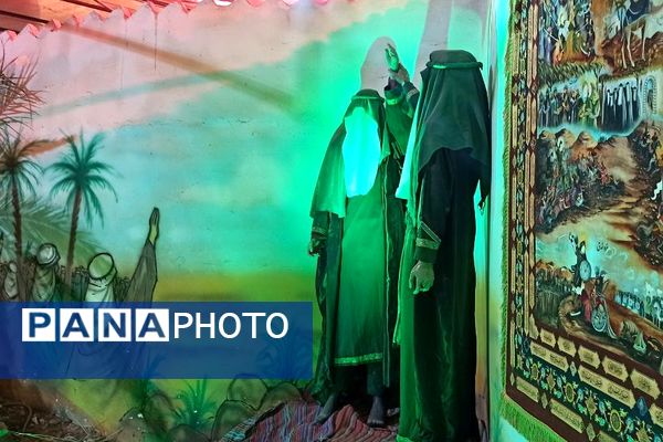 بازدید دانش‌آموزان دبیرستان یادگار امام از کوچه‌های بنی‌هاشم