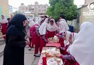 بازارچه کسب و کار و اجرای طرح بوم در دبستان کوثر یک ناحیه ۴شیراز 