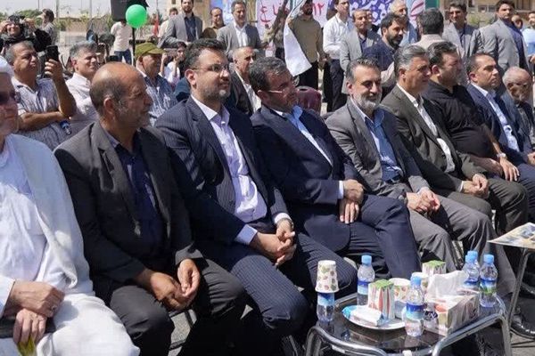 آیین افتتاحیه فاز اول بوستان سلامت باقرشهر 